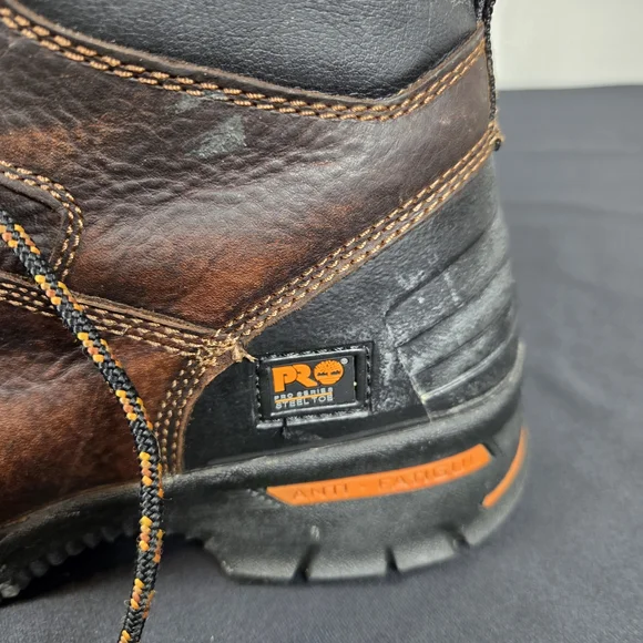 Timberland PRO Men's Brown Work Boots - Picture 2 of 9